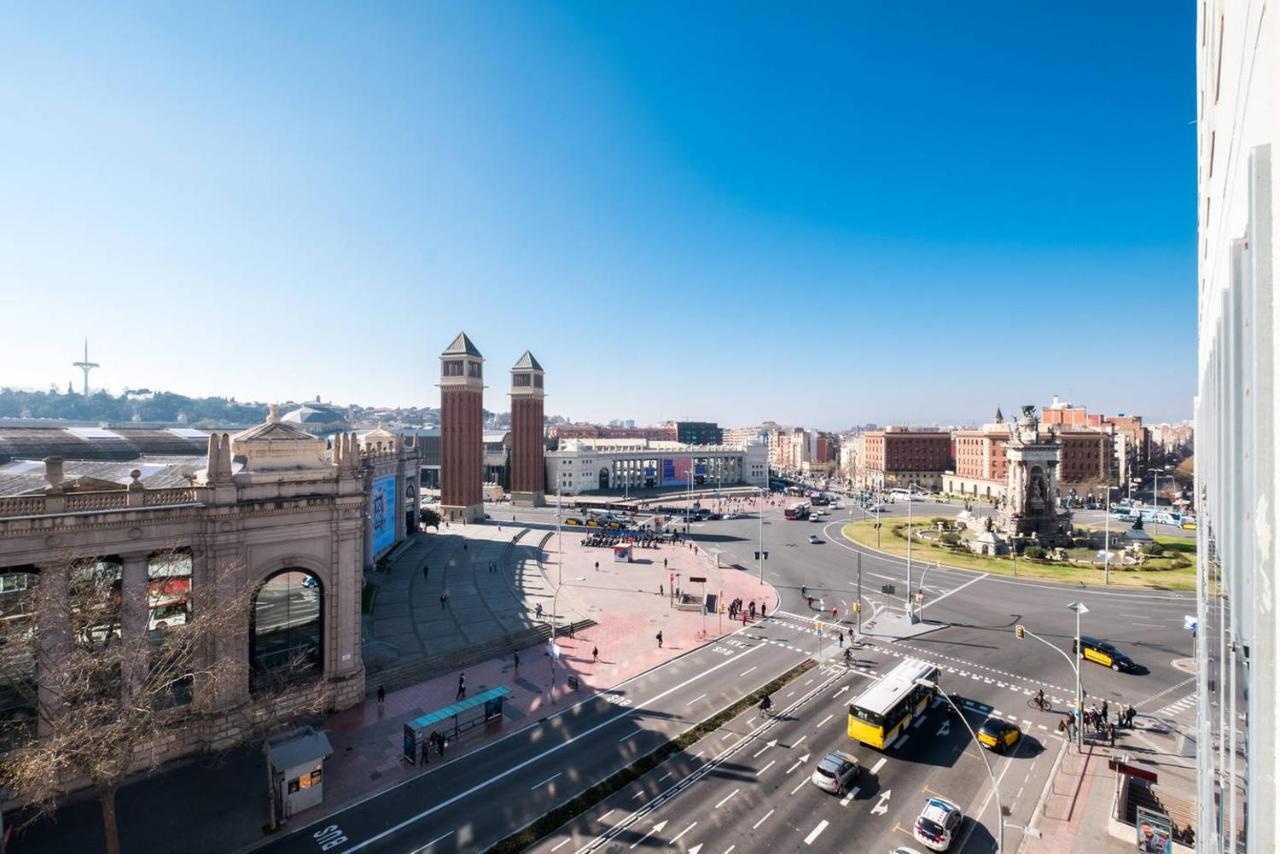 Cover Plaza Espana Barcelona Exteriér fotografie